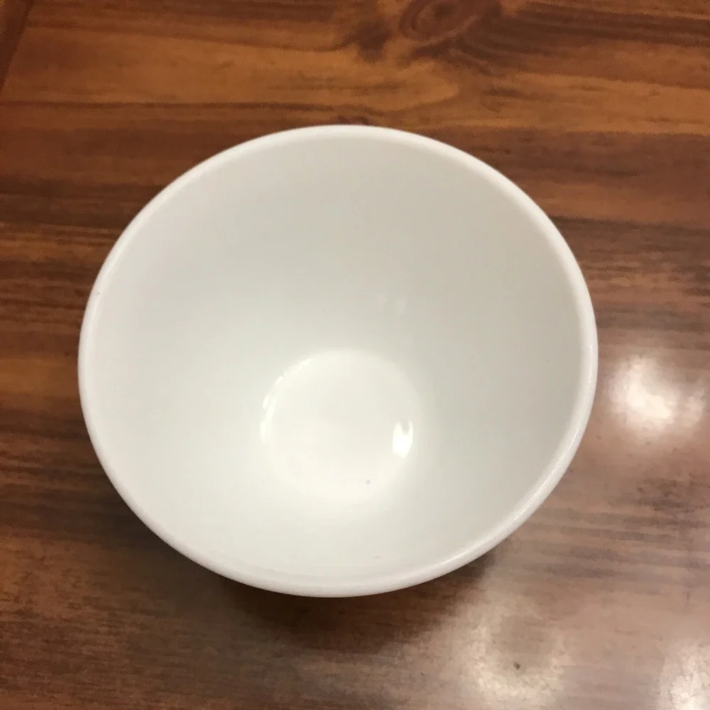 Corning‎ milk white Ruby resturant ware 3 1/2 inch bowl